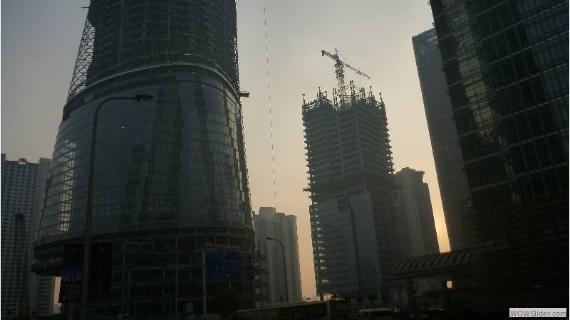Der neue Stadtteil Pudong