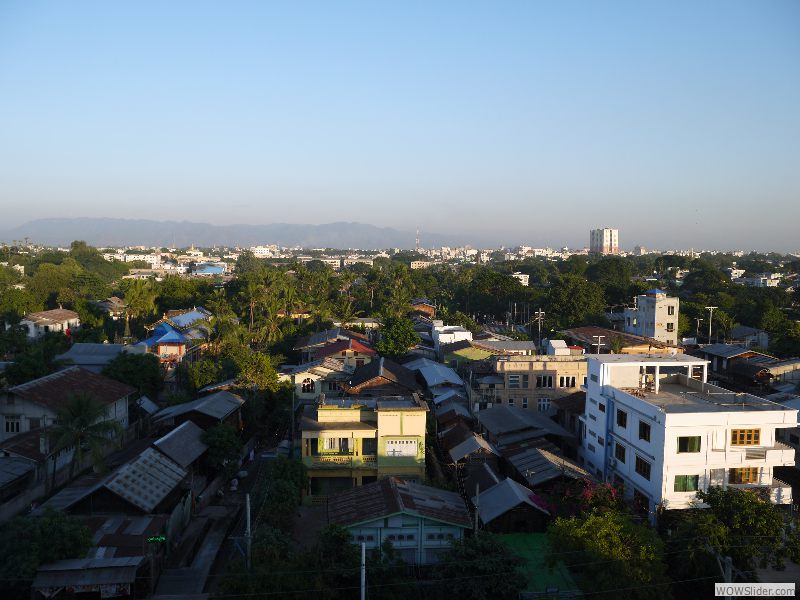 Blick über Mandalay
